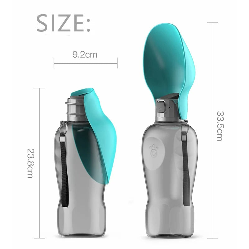 Portable Dog Water Bottle 800 ml