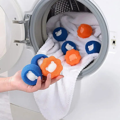 Reusable Laundry Balls Pet Hair Collector for Washing Machine Laundry Lint Catcher