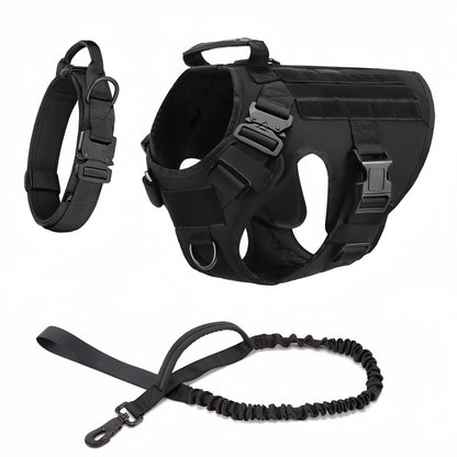 Large Dog Harness, Leash and collar Set Anti-pull