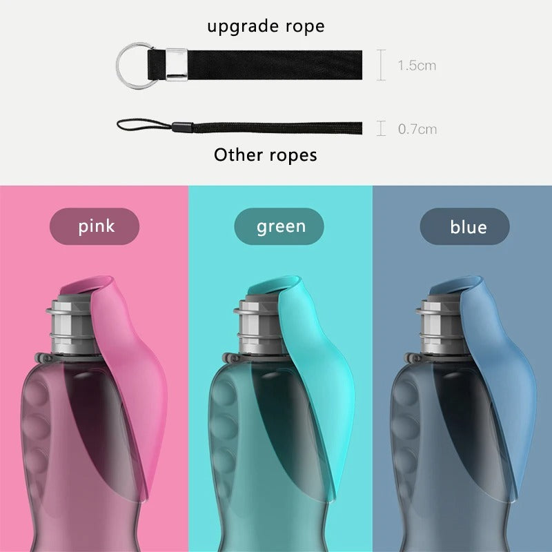 Portable Dog Water Bottle 800 ml